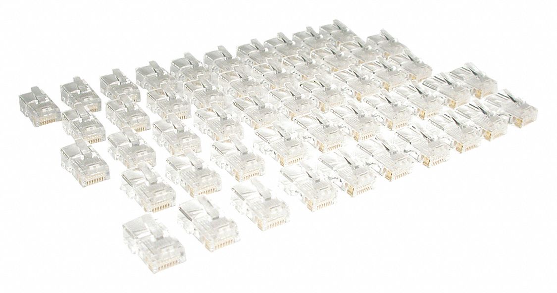 RJ45 Plug, Stranded,