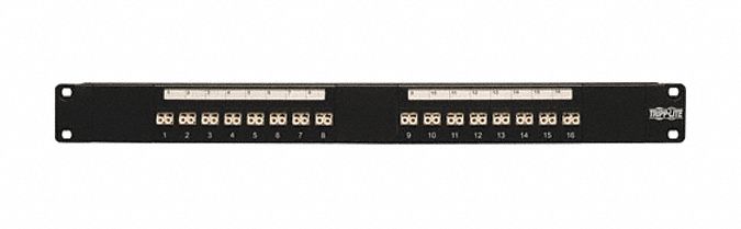 PATCH PANEL FIBER 1U LC/LC 16PORT