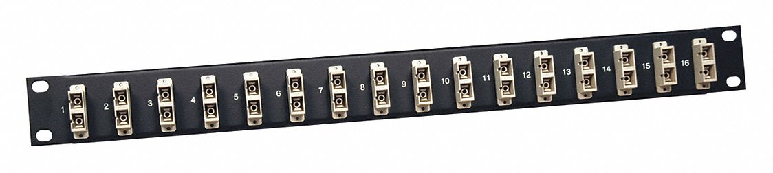 PATCH PANEL FIBER 1U SC/SC 36PORT