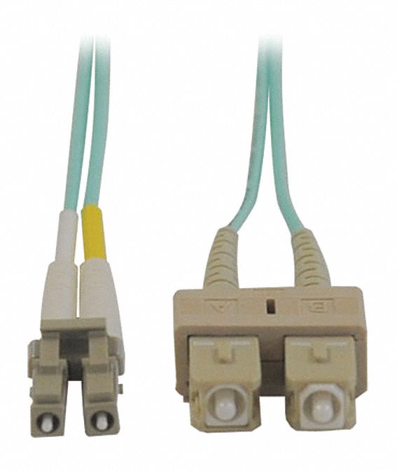 FIBRE OPTIC CABLE, DUPLEX, MMF 50 OM3, 5 M LENGTH