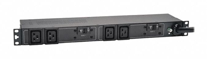 PDU BASIC 5/5.8KW 208/240V 4 C19 1U