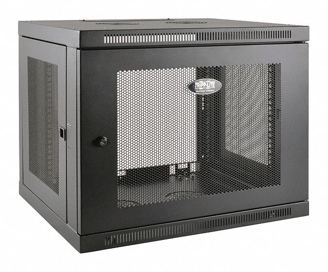 Wallmount Rack 9U Switch Plus