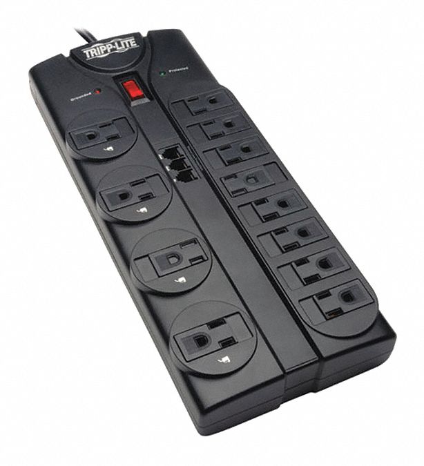 Surge, 12 Outlet, 8ft cord, 2160J, Modem