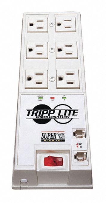 Surge, 6 Outlet, 6ft cord, 3040J, Modem