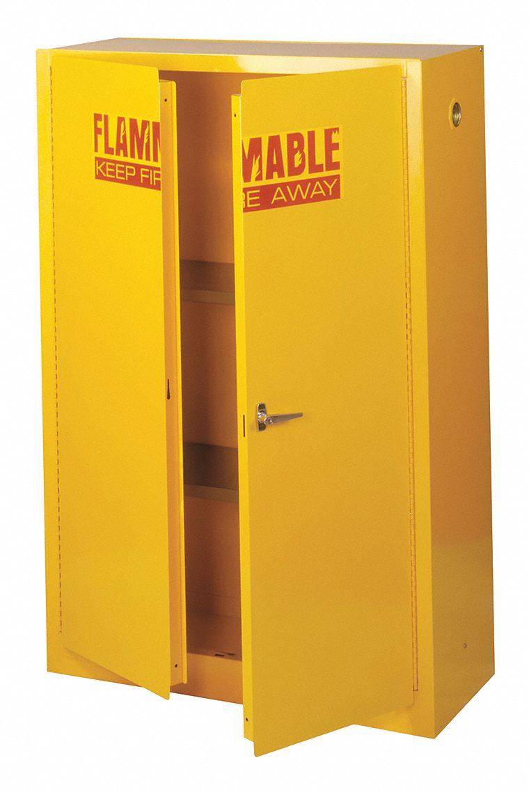 Std, 45 gal, Flammables Safety 43NF91SC450F Grainger