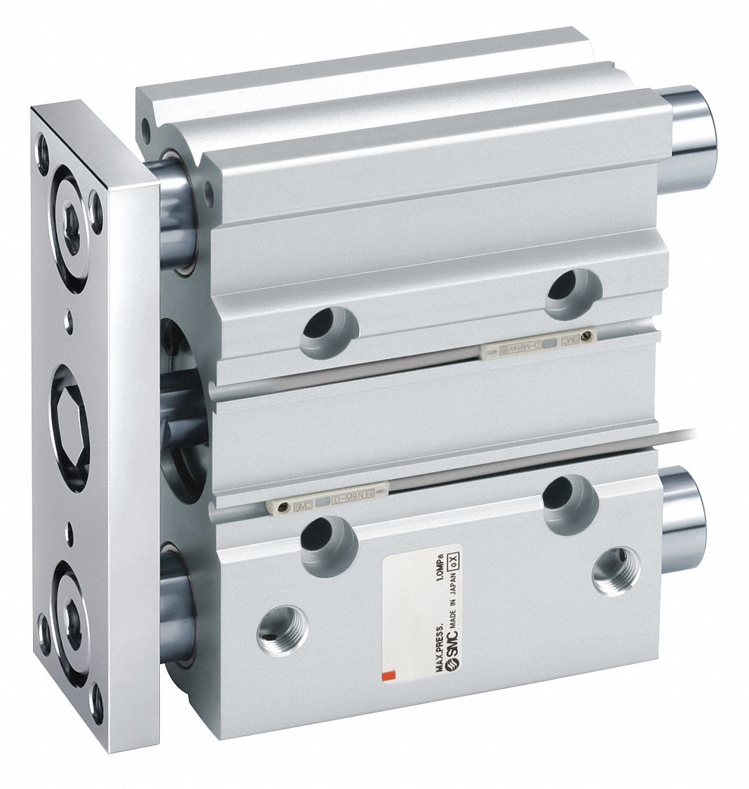 Air Cylinder, Aluminum, Stroke 50 mm L