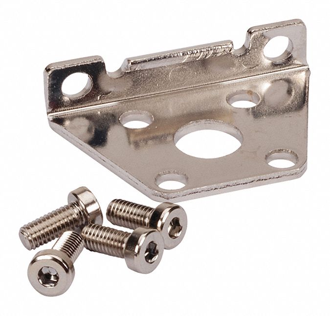 SMC, Foot, Fits 32 mm Bore Dia, Foot Bracket - 43NJ53|CQ