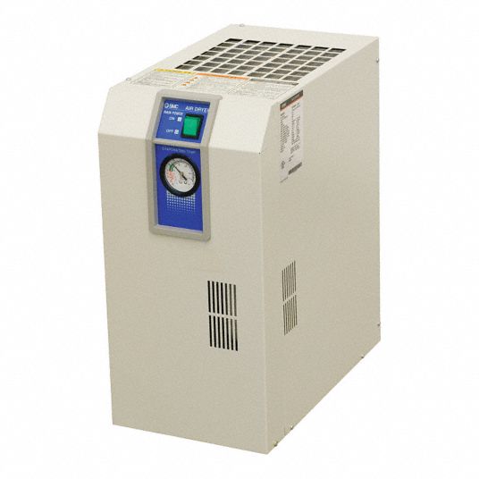 SMC, ISO Class 4, 0.35 cfm, Refrigerated Air Dryer - 43NK86|IDFB3E-11N ...