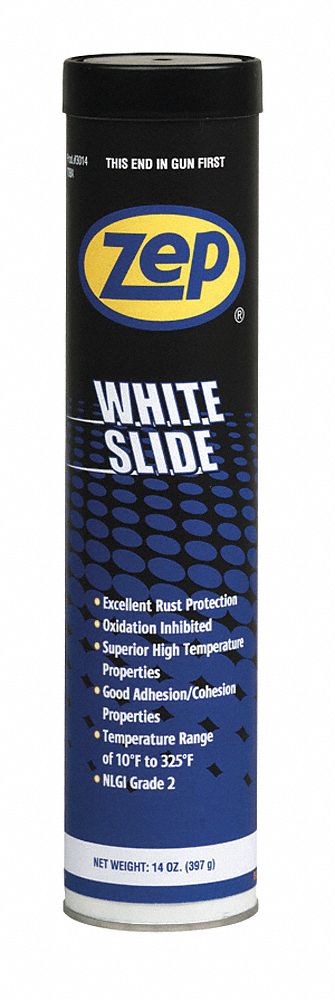 WHITE SLIDE,FOOD GRDE GREASE,14 OZ,CA10