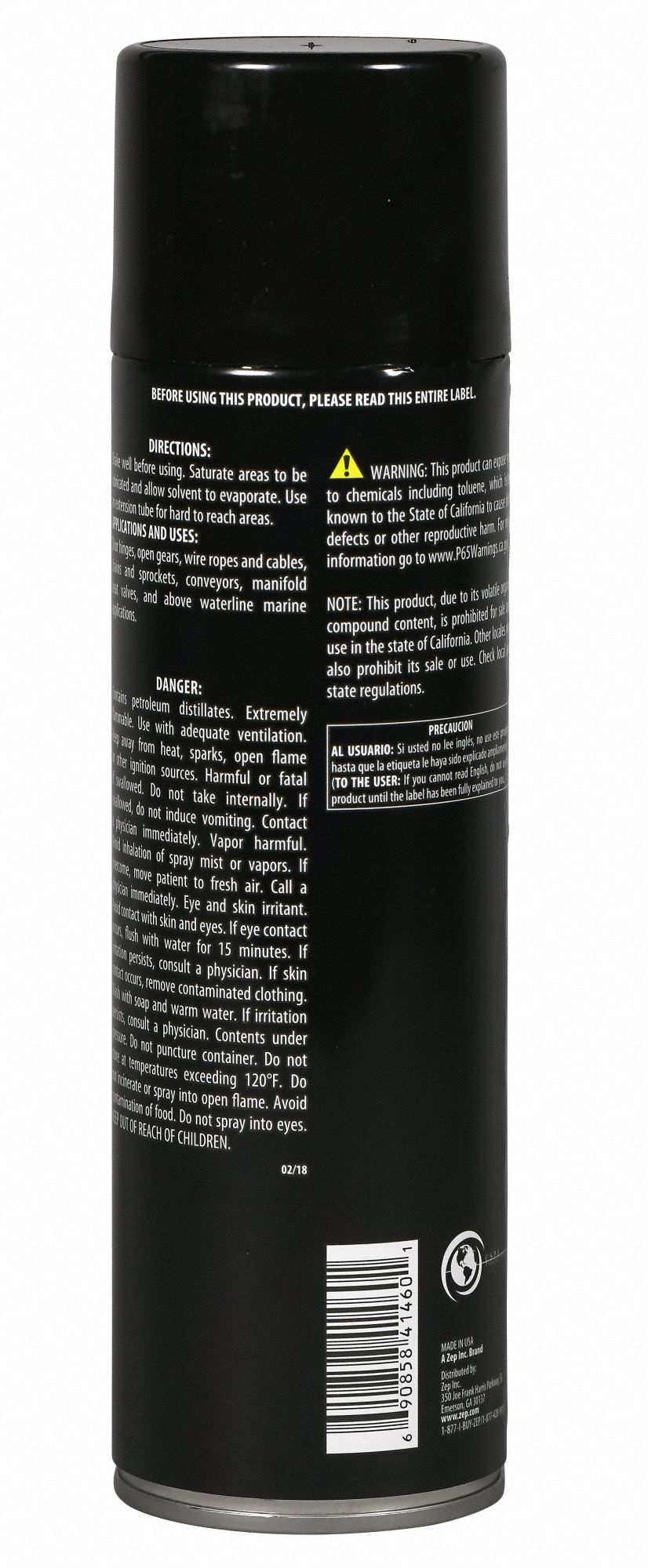 ZEP 2000 HEAVY DUTY PENETRATING GREASE ONLY $12.89/CAN 