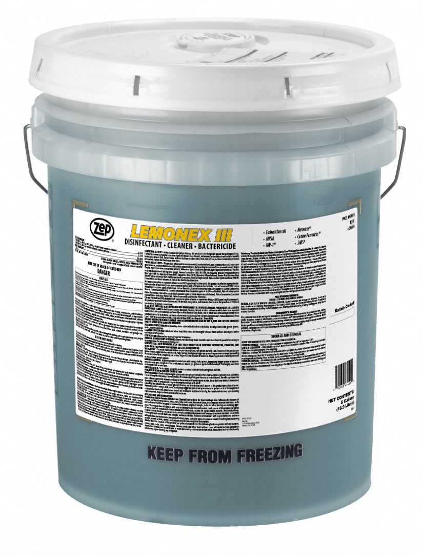 Disinfectant Cleaner: Bucket,