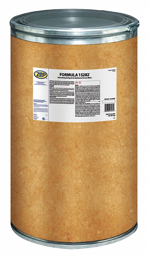 Cleaning Product: Drum, 100 lb Container Size, Ready to Use, Liquid