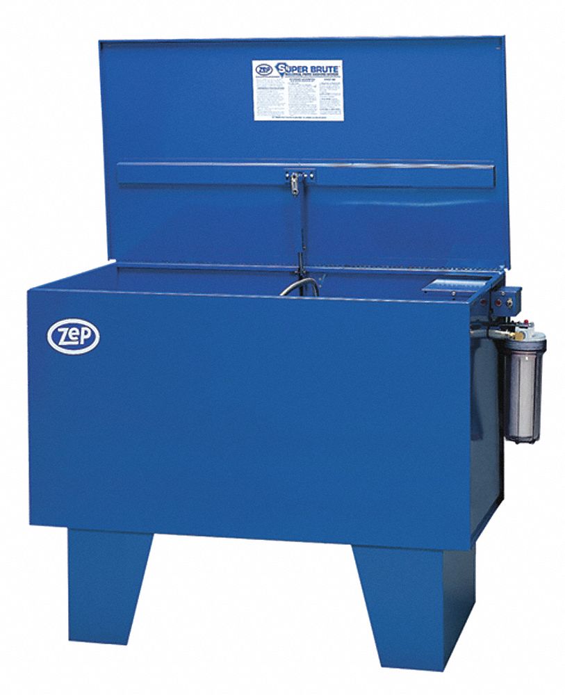 ZEP, For SolventBased Solution Base Type, Steel, Parts Washer 43NR92