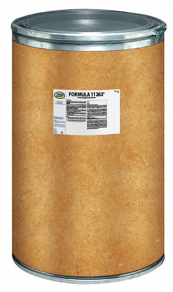 ZEP, Drum, 500 lb Container Size, Rust Remover 43NT19061580 Grainger