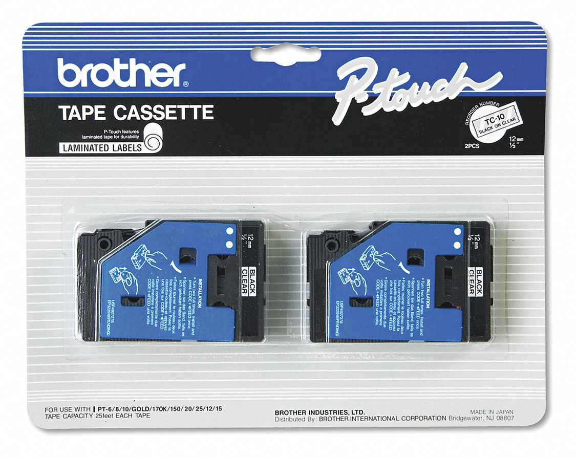 Cartridge 1/2 For P-Touch Printer PK2