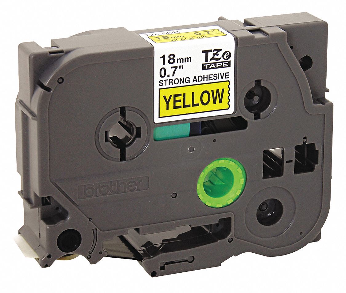 Label/RibbonCartridge, Yellow, 3/4inW