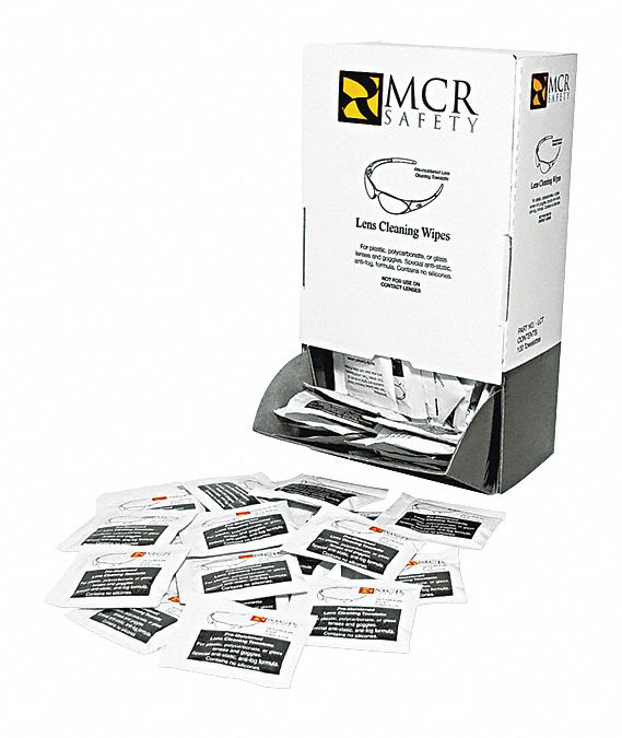 100 Wipe Count, Individually Wrapped, Towelette,Lens Cleaning,PK100