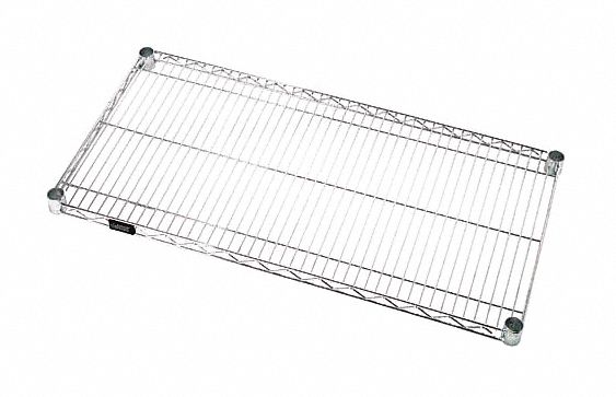 Metal Shelving: 48 in x 24 in, 1 Shelves, Split Sleeve, 800 lb Load Capacity