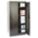 ARMOIRE STOCKAGE 36X24X72 NOIR