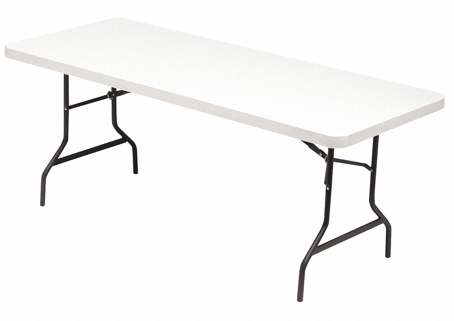 ALERA Resin Rectangular Fold Table, 72x30x29" 43RK83ALE65600 Grainger