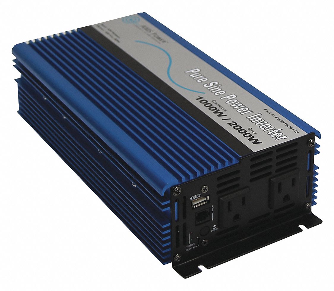 Pure Sine Inverter, 1000W, 12V