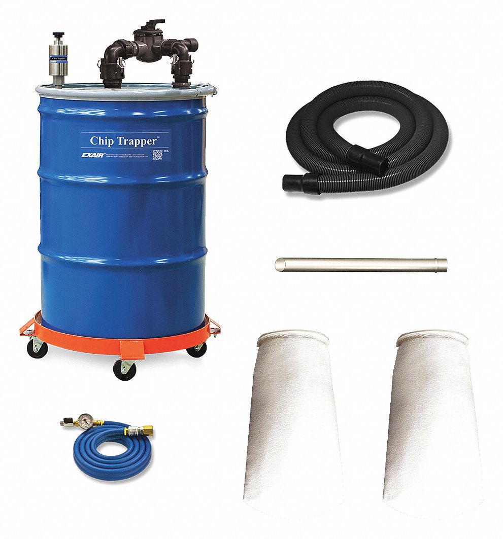 Chip Trapper System, 55 gal.