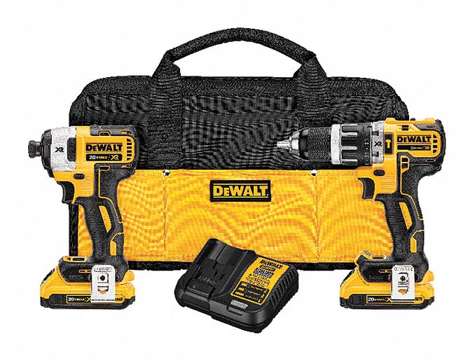 DEWALT Kit combinado de herramientas eléctricas de 20 V Max, juego de  herramientas eléctricas inalámbricas, 10 herramientas con 2 baterías y  cargador