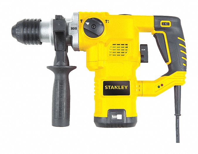 Rotomartillo, SDS Plus, En D, 1/2", 1-1/4", Martillo y Rotación, Sólo Martillo