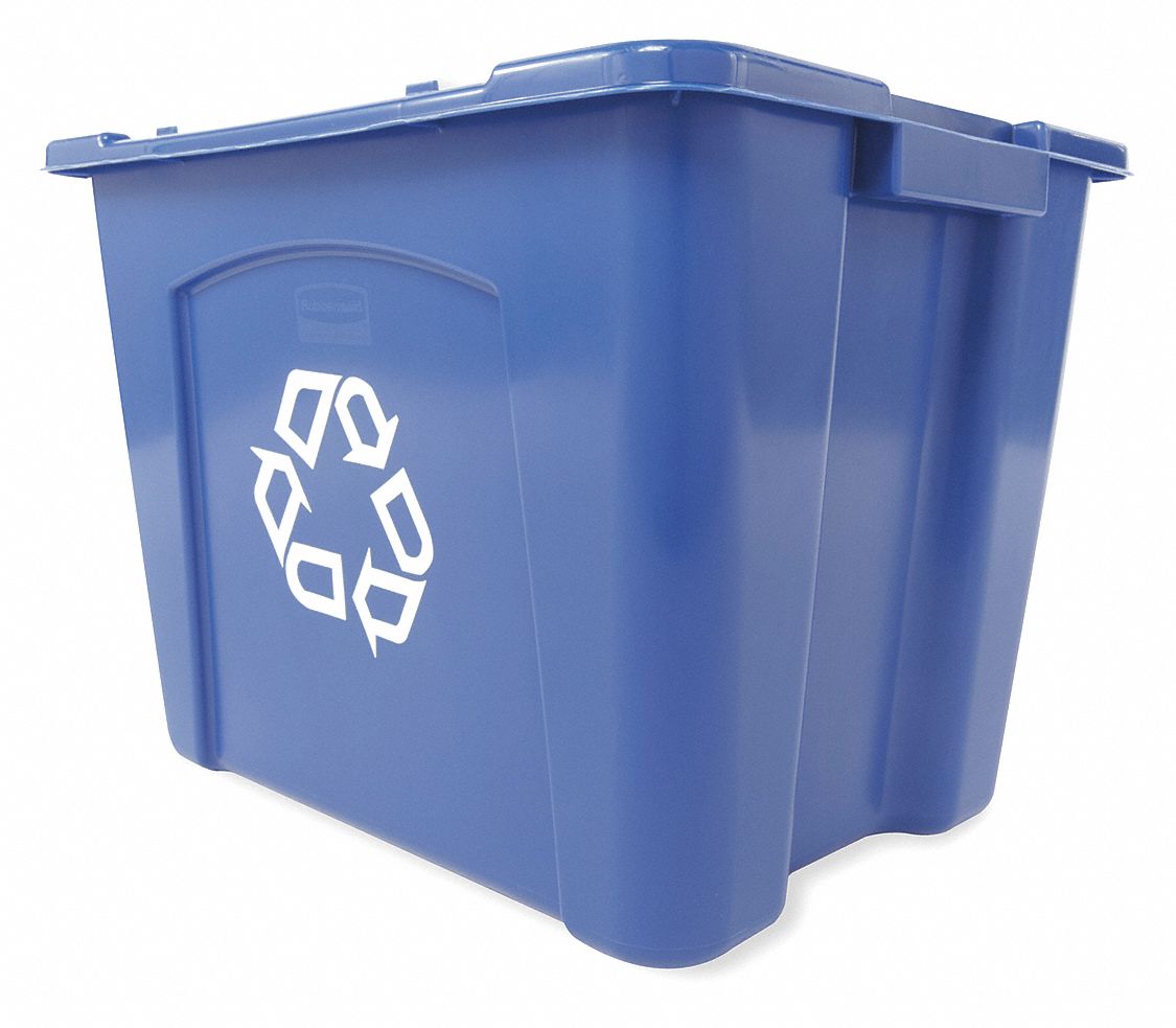 CONTAINER 14GAL BLUE