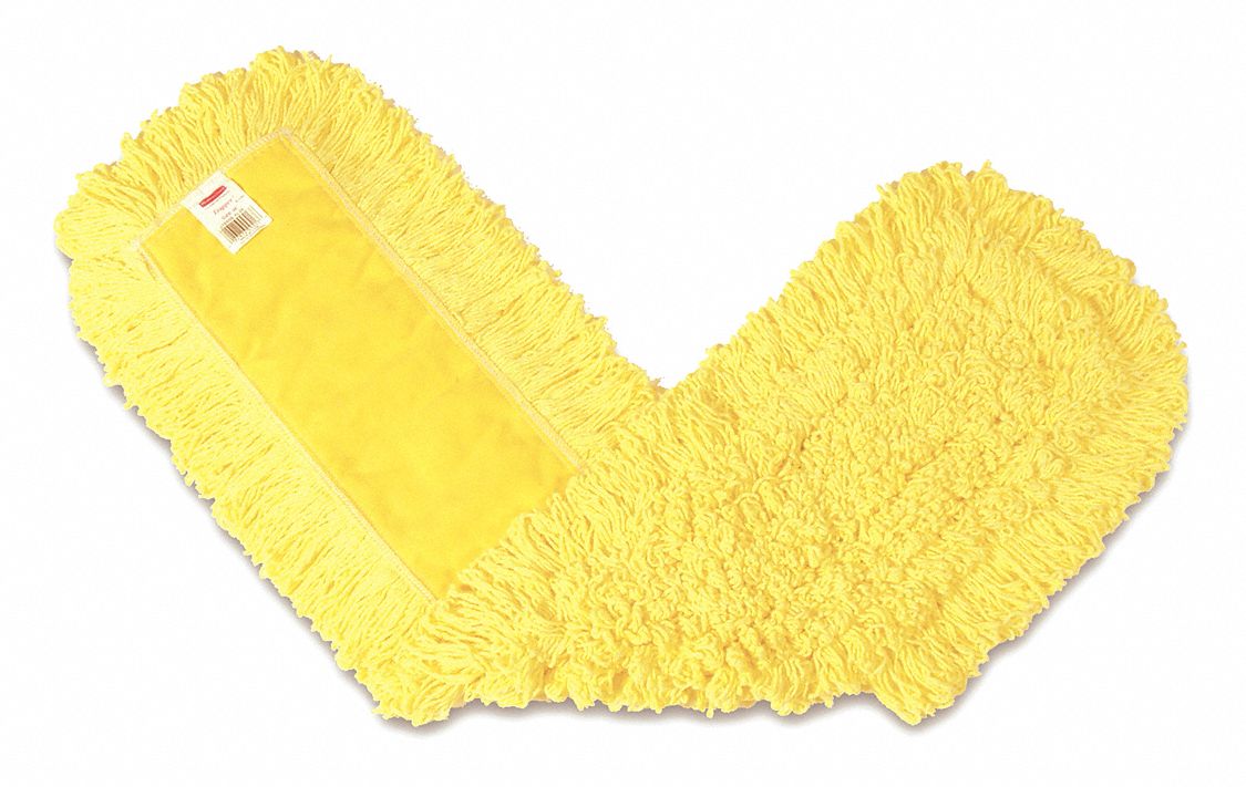 RUBBERMAID COMMERCIAL PRODUCTS, Cotton/Synthetic, 36 in Wd, Trapper ...