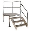 Single Access Multi-Step Platforms with Handrails image