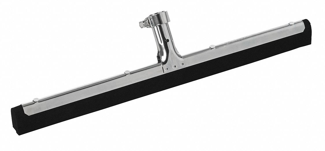 RUBBERMAID COMMERCIAL PRODUCTS 18 inW Straight Double Rubber Floor Squeegee Without Handle