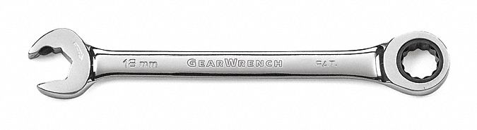 Wrench, Rat Open, End, 19mm