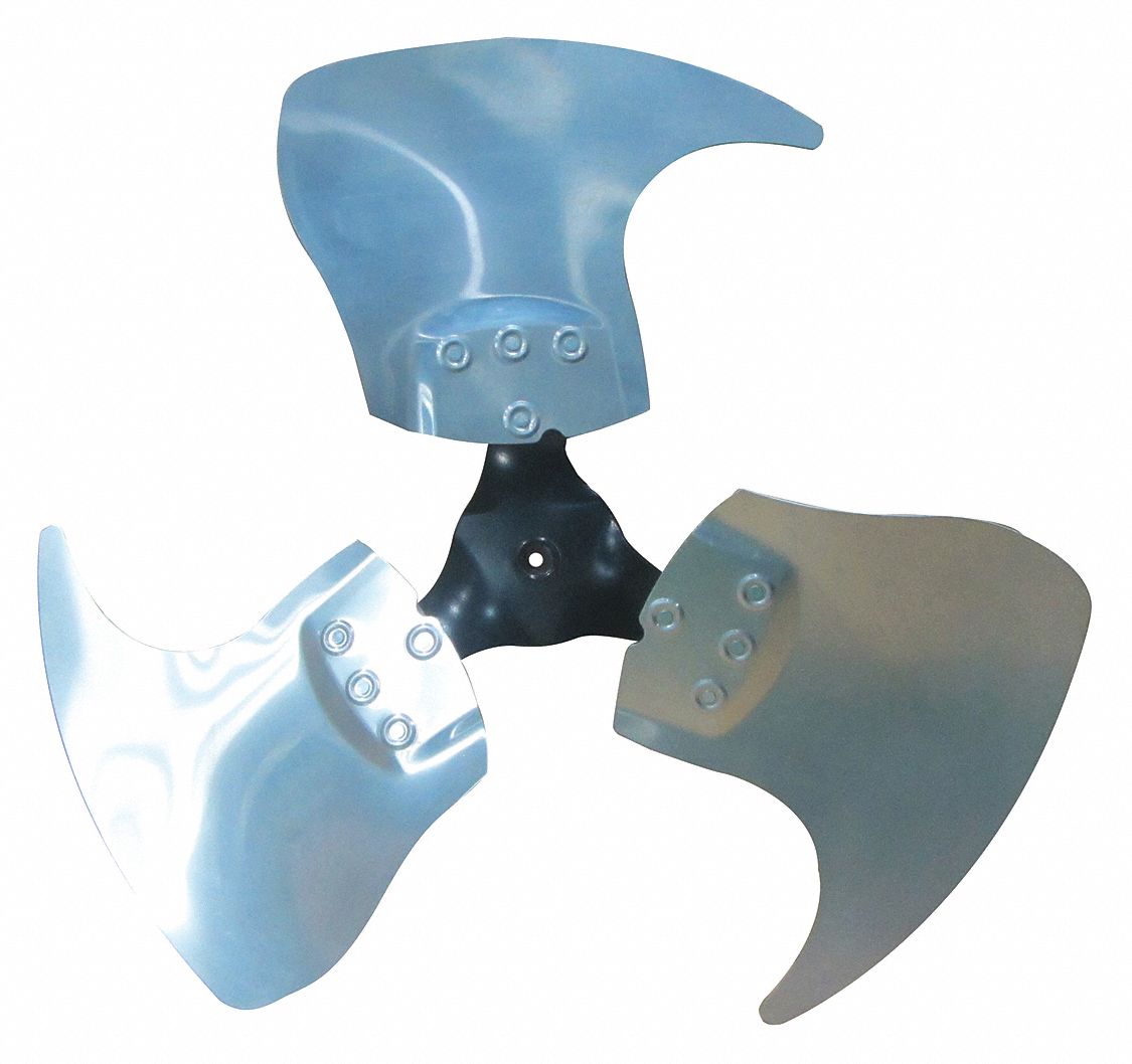 PROPELLER, 30 IN PROPELLER DIAMETER, ⅝ IN BORE DIAMETER, 17.6 °  PITCH, 3 BLADES, ALUMINUM