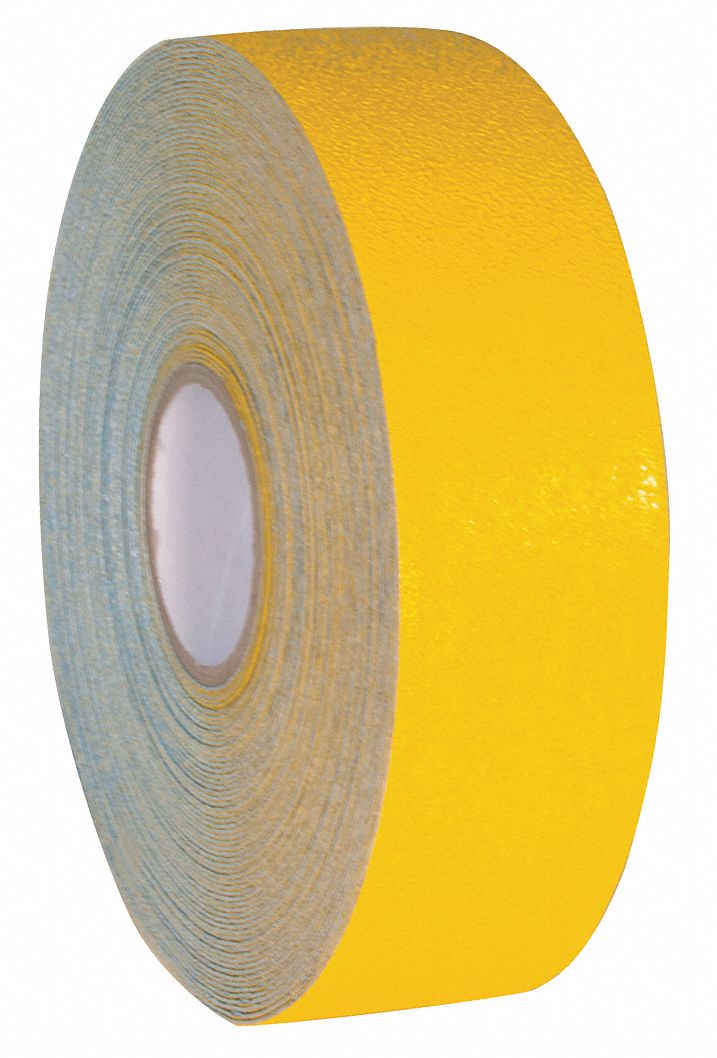 Floor Tape,Yellow,Solid,3 in x 108 ft