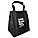 INSULATED TOTE BAG,BLACK,13 X 15 IN