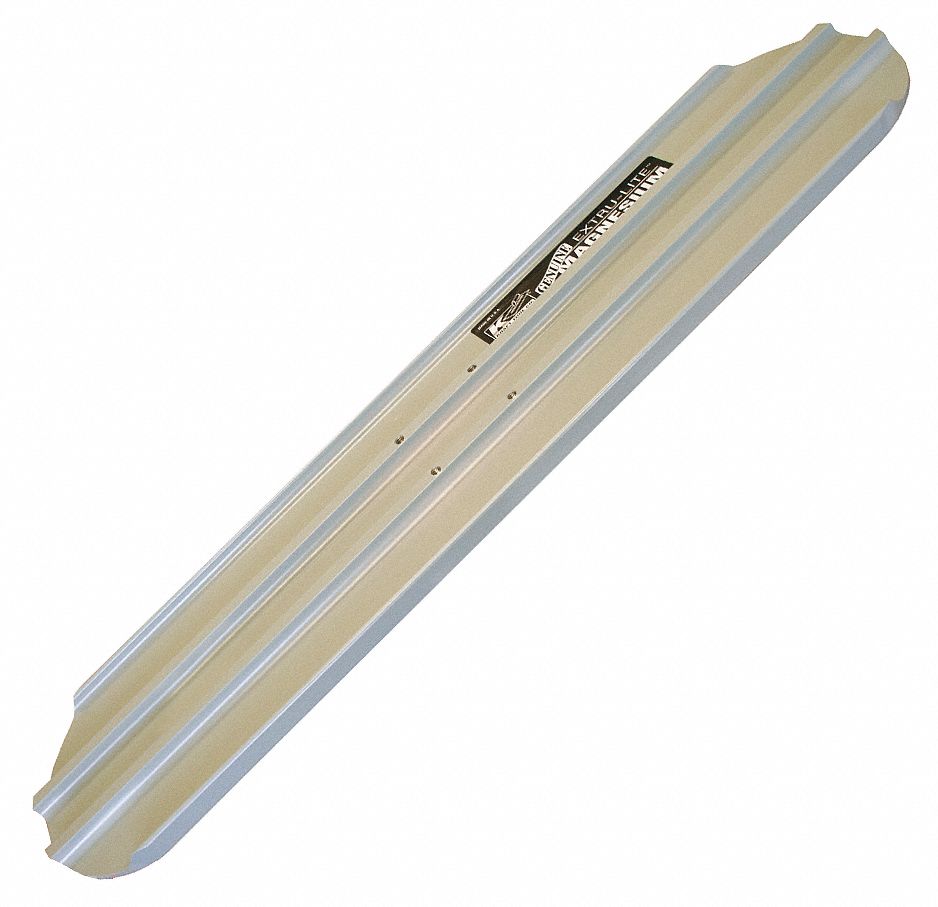 BULL FLOAT, BLADE MATERIAL MAGNESIUM, ROUND BLADE, BROKEN-IN