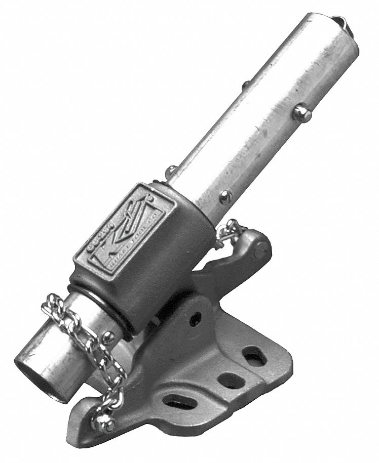 BULL FLOAT BRACKET, ALUMINUM, COMPATIBLE WITH FRESNOS, WALKING EDGERS, 72 IN L X 1¾ IN W X 5⅛ IN H