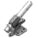 BULL FLOAT BRACKET, ALUMINUM, COMPATIBLE WITH FRESNOS, WALKING EDGERS, 72 IN L X 1¾ IN W X 5⅛ IN H