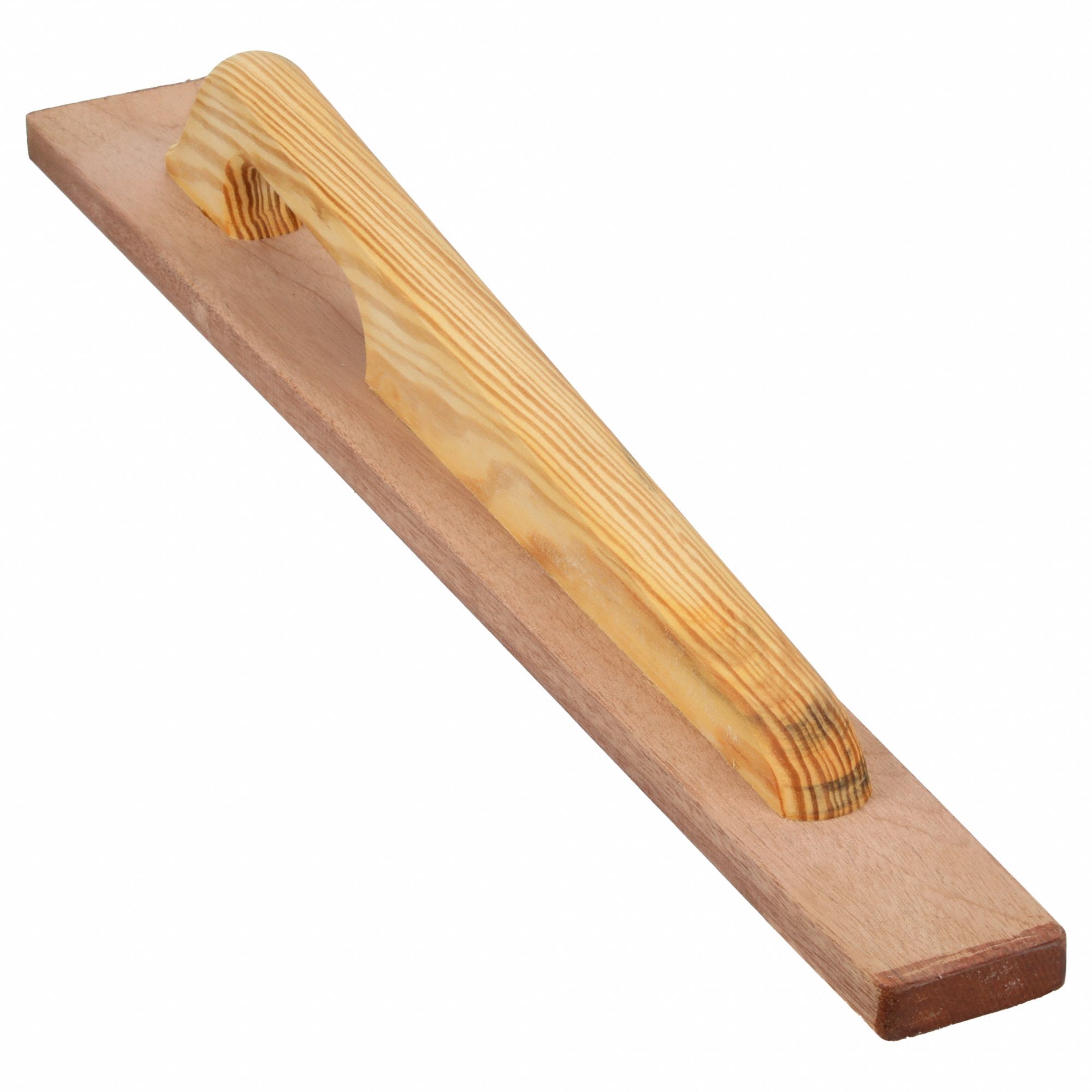TAPERED HAND DARBY, BLADE MATERIAL MAHOGANY, SQUARE BLADE, BROKEN-IN, 28 IN