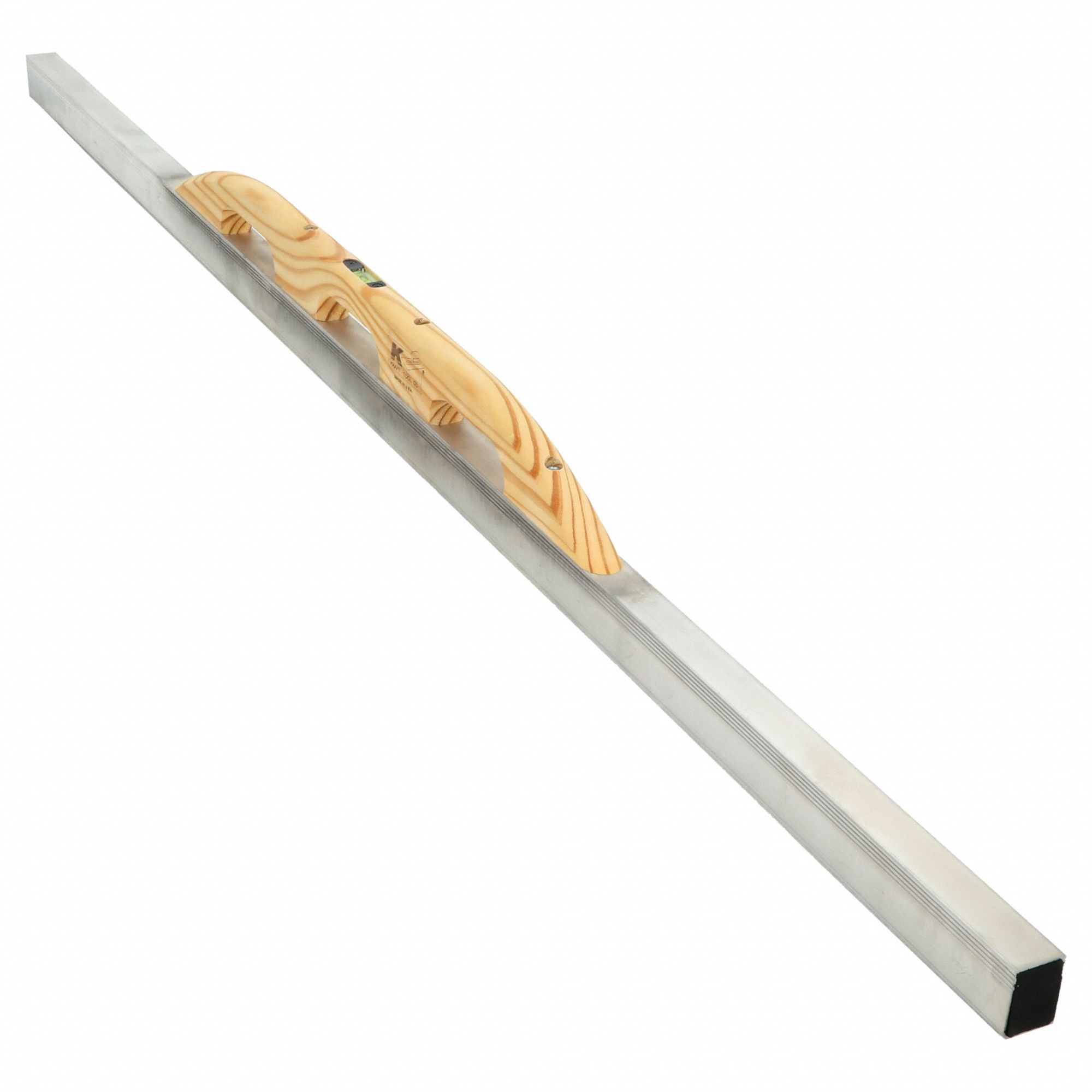 CONCRETE STRAIGHTEDGE, BLADE MATERIAL MAGNESIUM, SQUARE BLADE/ROUND