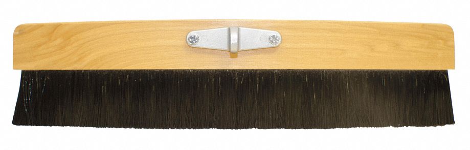CONCRETE FINISHING BROOM, BRISTLE L 3 1/4 IN, SYNTHETIC PLASTIC BRISTLES