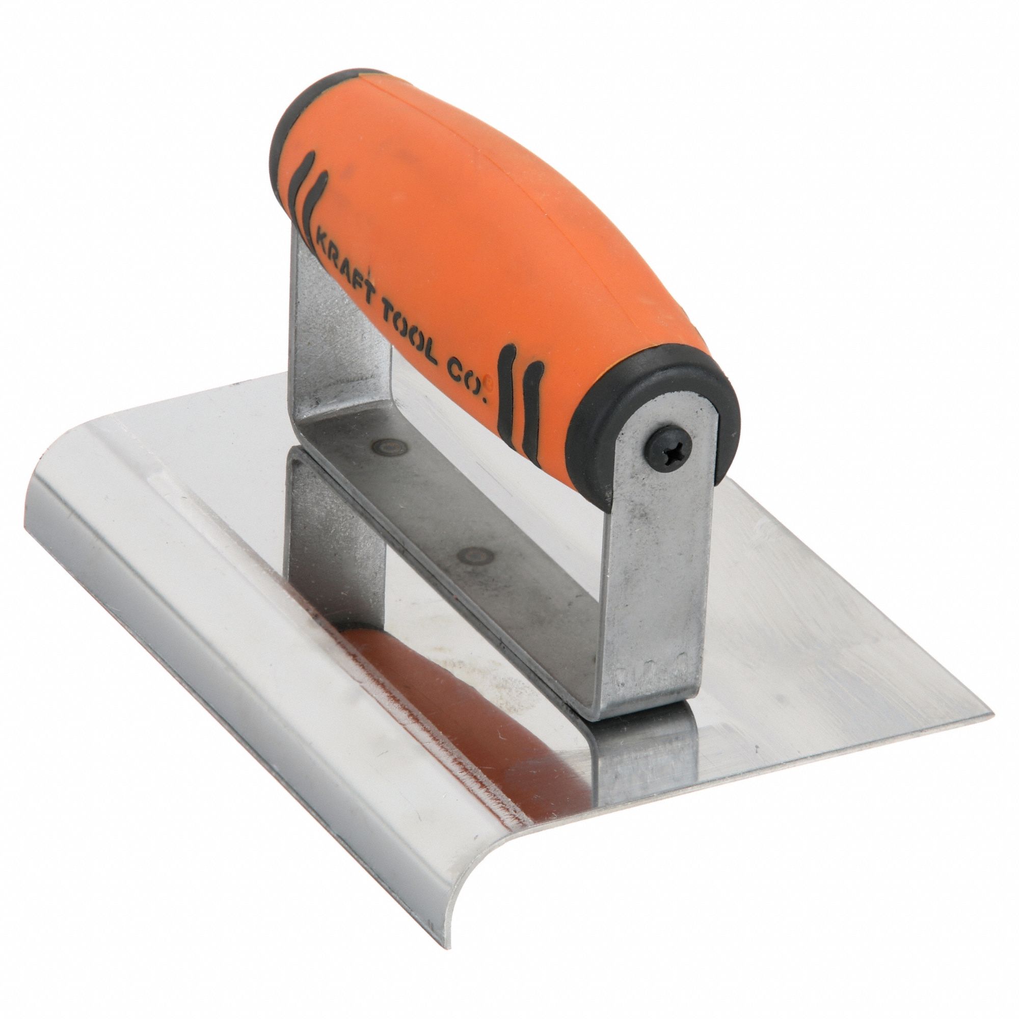 Concrete Sidewalk Edger: Stainless Steel, 6 in Blade Lg, 4 in Blade Wd, ProForm