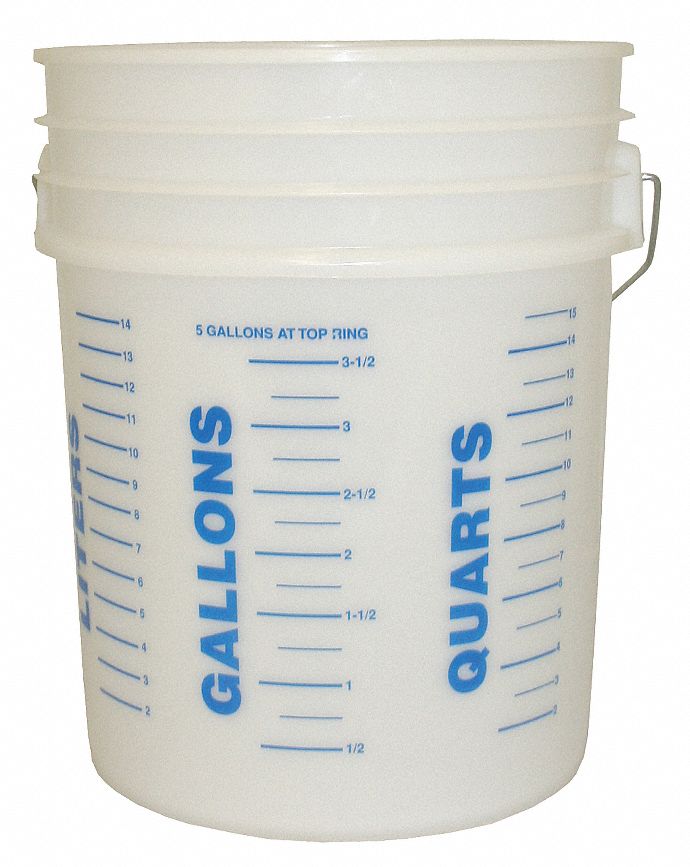 Measuring Pail (5 Gallon, W/Spout) 