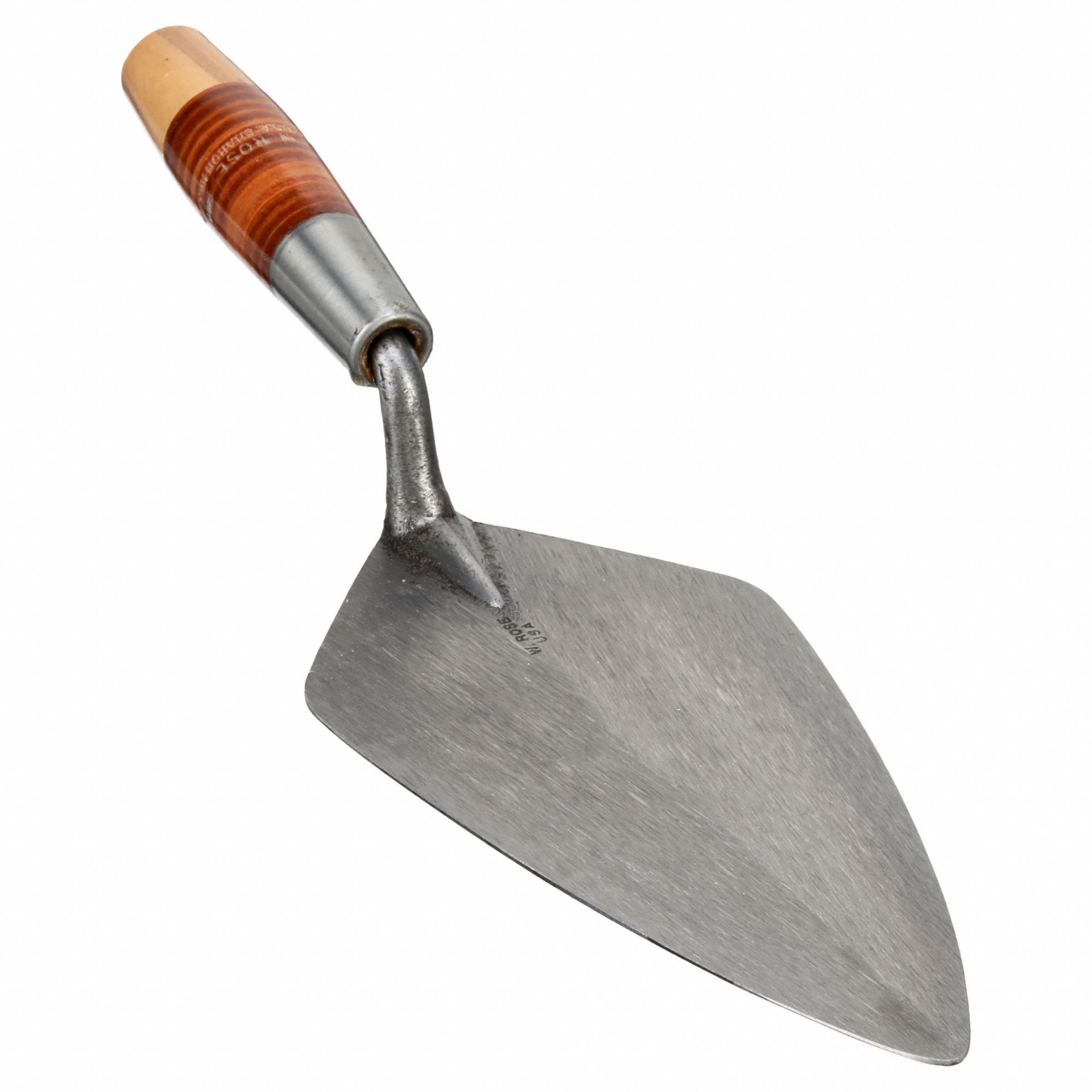 LONDON TROWEL, CARBON STEEL BLADE, LONDON BLADE, 4 3/4 IN BLADE W