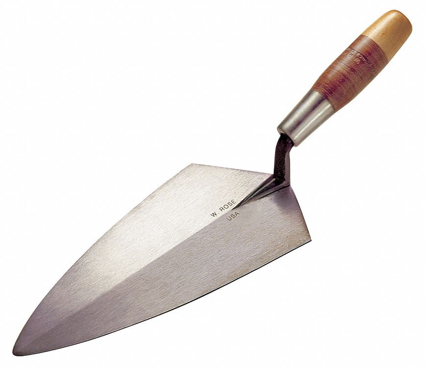 PHILADELPHIA TROWEL, CARBON STEEL BLADE, BLADE SHAPE PHILADELPHIA