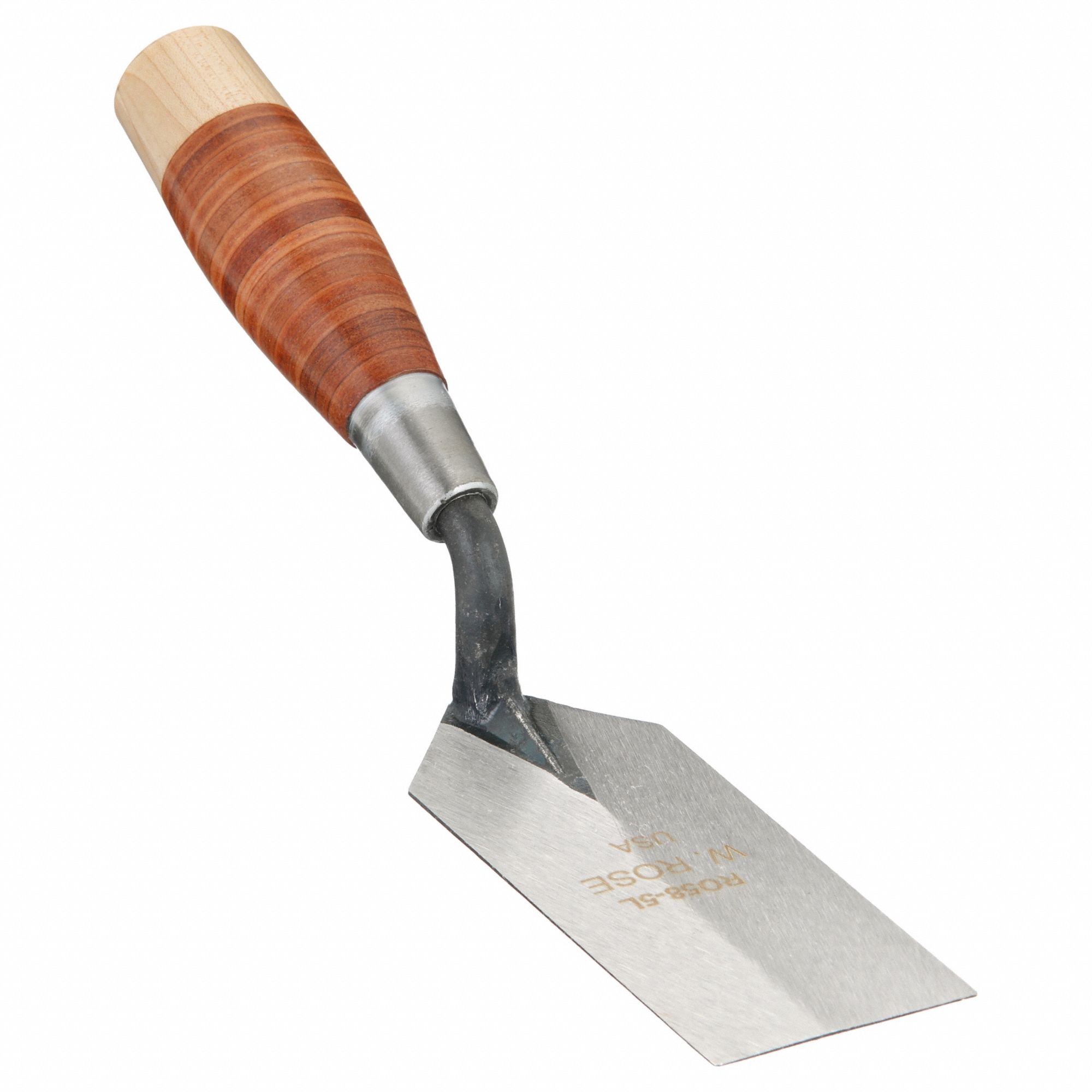 BRICK TROWEL,MARGIN,2 X 5 IN,STEEL