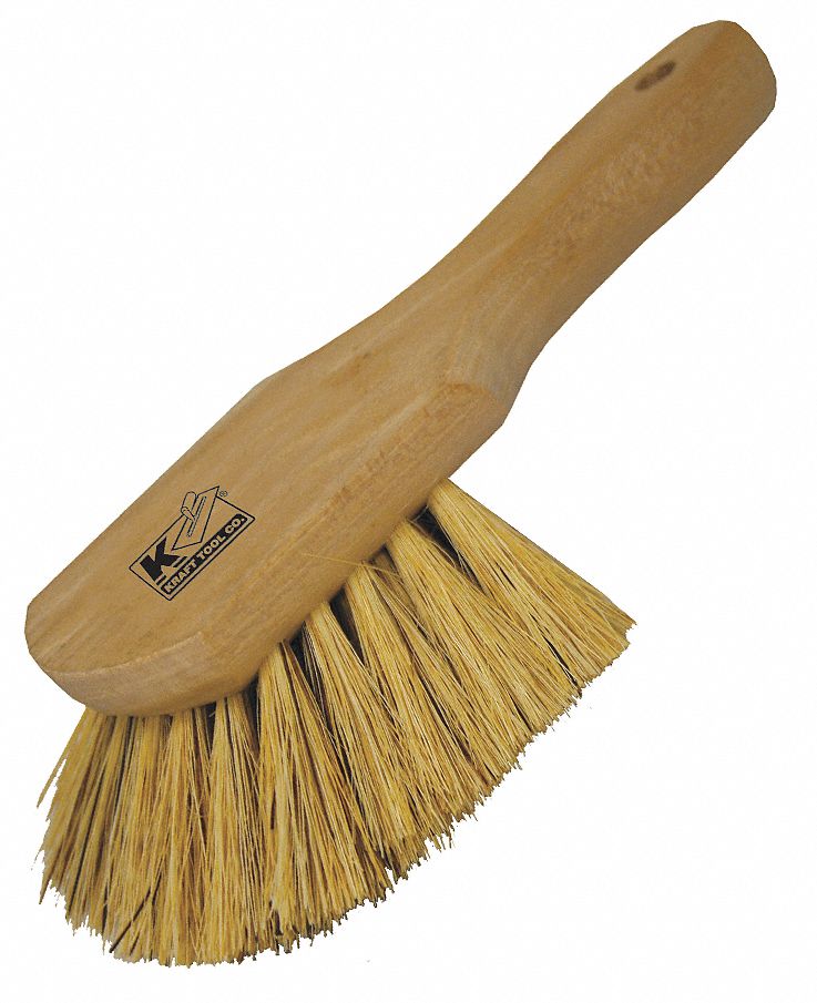 MASONRY BRUSH, BRISTLE L 2 IN, BRISTLE MATERIAL TAMPICO, WOOD HANDLE
