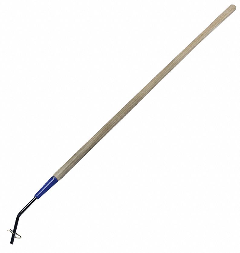 CRACK SQUEEGEE HANDLE,54"L,WOOD,METAL