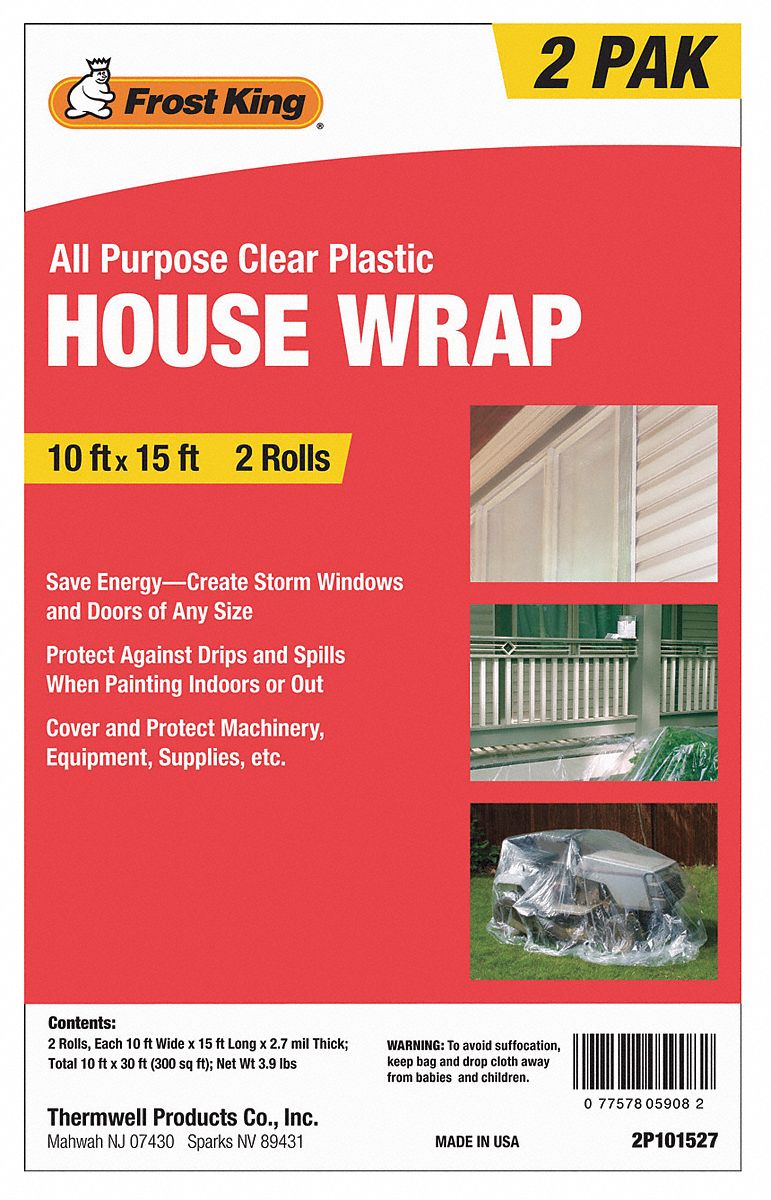 43Y852 - House Wrap Clear 15 Ft